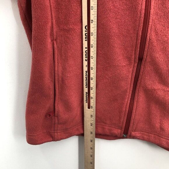 Columbia Womens Red Long Sleeve Collared Pockets Full Zip Casual Jacket Size XL - Picture 2 of 8